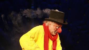 Una escena de Slava's Snowshow. Foto:MANEL LLADÓ
