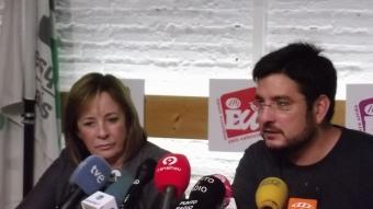Marga Sanz i Ignasi Blanco. Foto:REDACCIÓ