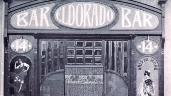 Bar el Dorado, entre els anys 1920 i 1930 L'American Bar, més conegut com a can Montaña, un dels més populars de la Rambla a l'any 1929. Foto:ARXIU IMATGES AJUNTAMENT DE GIRONA CRDI ARXIU IMATGES AJUNTAMENT DE GIRONA CRDI