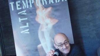 Salvador Sunyer, ahir a la presentació del balanç de Temporada Alta 2012, al Teatre Municipal de Girona Foto:X.C
