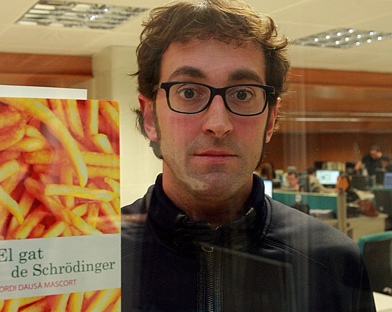 Imatge de Jordi Dausà, quan va presentrar la seva anterior novel·la, l'any 2012.