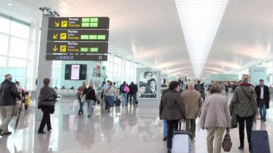 Els fets van tenir lloc ahir a l'aeroport del Prat Foto:J. FERNÁNDEZ