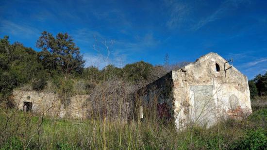 Un dels edificis que s'inclouran dins la nova zona de protecció de Can Palomeres aprovada pel ple de Malgrat Foto:A.M