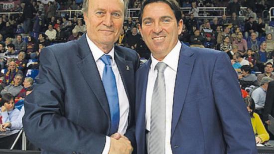 Aíto i Xavi Pascual han guanyat 13 lligues ACB entre tots dos Foto:FC BARCELONA