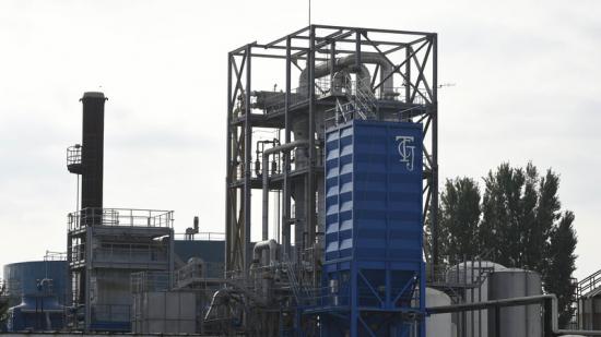 La planta de Tracjusa és propietat de l'energètica Audax i de 160 ramaders Foto:SANTI IGLESIAS