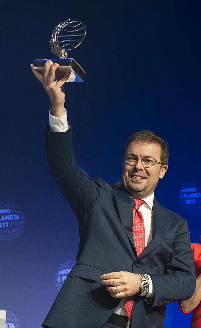 Imatge de Javier Sierra, guanyador del premi Planeta.